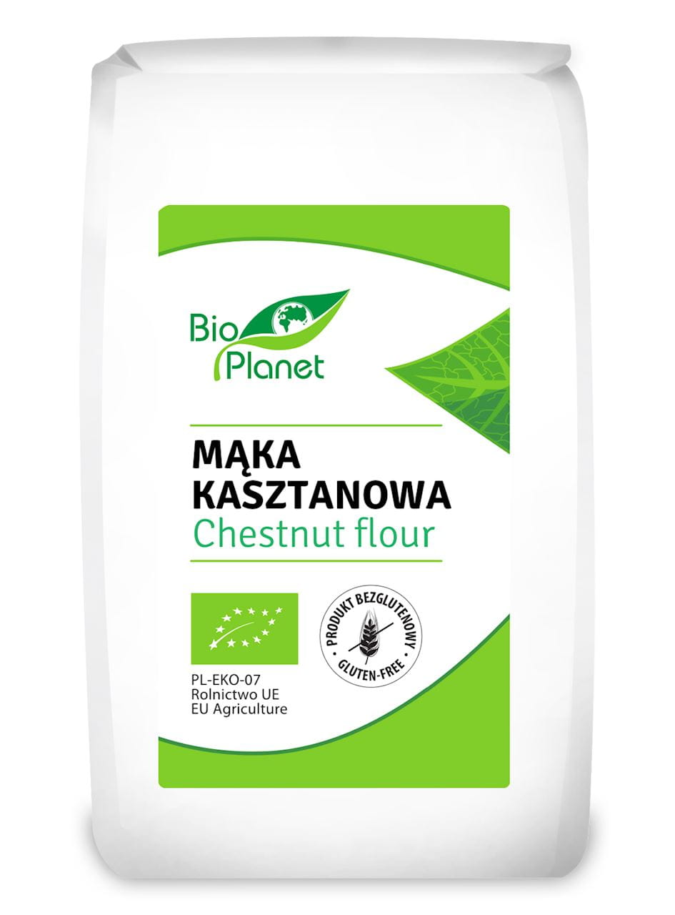 FARINE DE CHÂTAIGNE BIO 400 g - BIO PLANET DDM: 09-2026