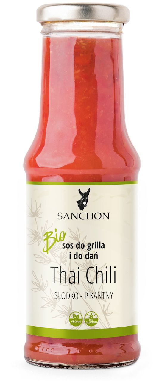 SOS THAI CHILI VÉGÉTALIEN SANS GLUTEN BIO 210 ml - SANCHON DDM: 11-2026