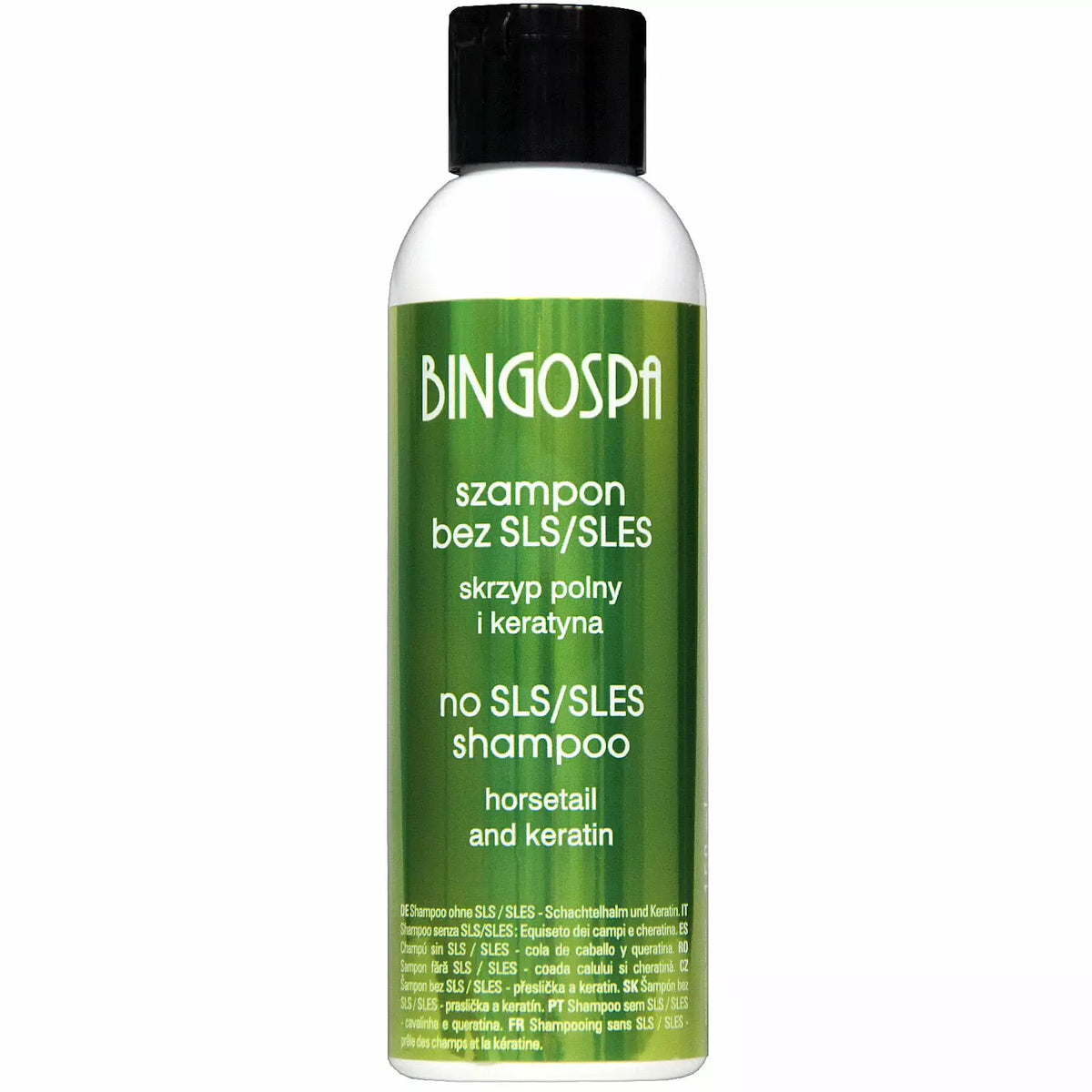 不含SLS的角蛋白洗发水 BINGOSPA
