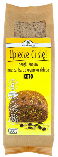 A gluten-free keto bread baking mix 500g FIVE CHANGES