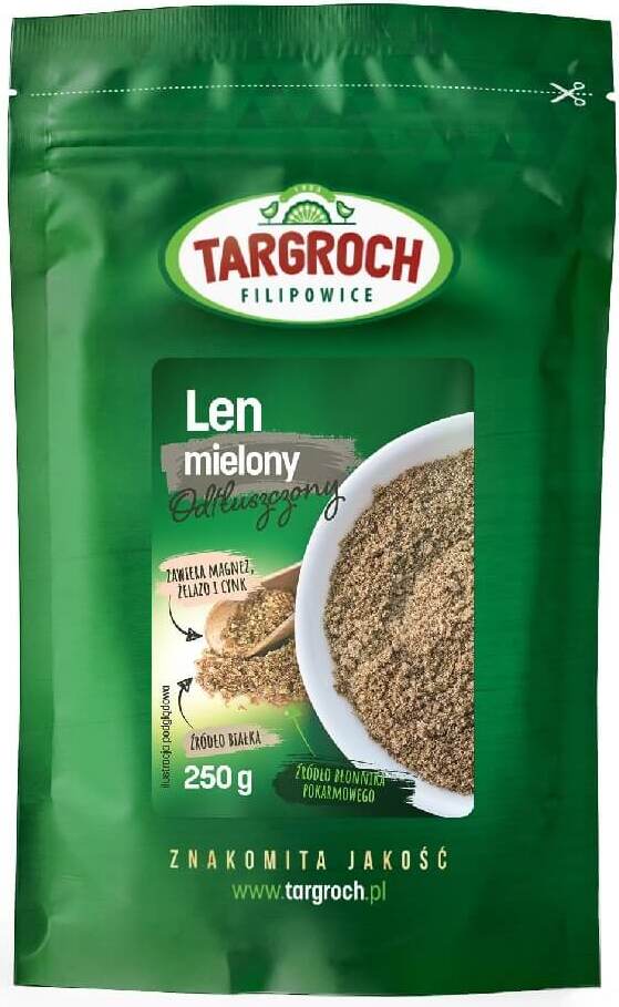 Graines de lin moulues 250 g Targroch DDM: 11-2026