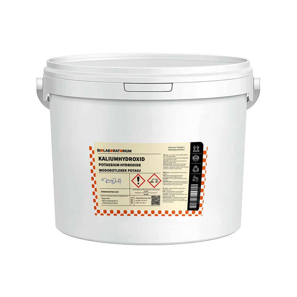 Potassium hydroxide 5 kg BIOLABORATORIUM