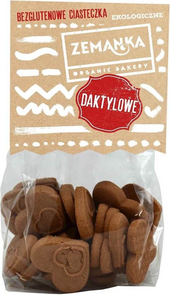 BISCUITS AUX DATTES SANS GLUTEN BIO 100 g - ZEMANKA DDM: 11-2026