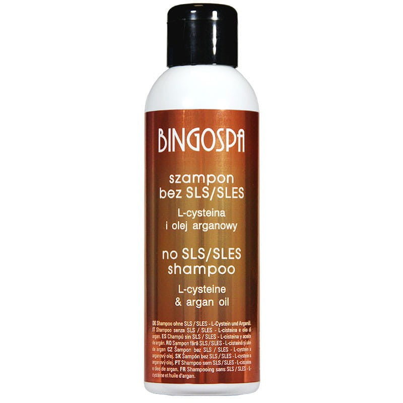Arganolie shampoo zonder SLS 100 ml BINGOSPA