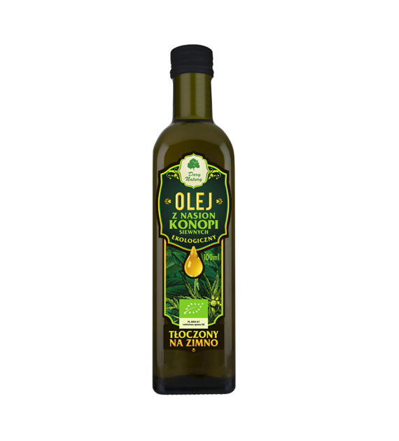Huile de graines de chanvre pressée à froid BIO 100ml DARY NATURY