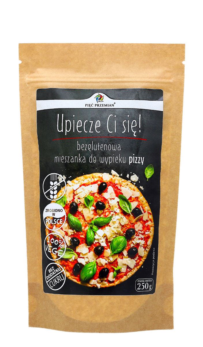 Gluteeniton pizza-taikinaseos 250g CINQ CHANGEMENTS