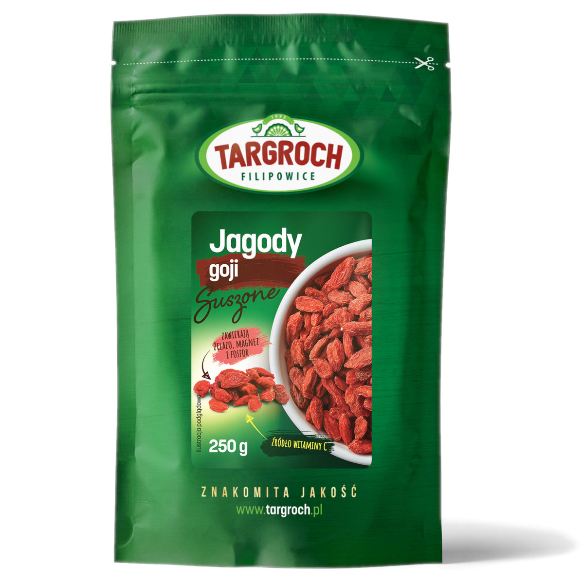 פירות גוג'י מיובשים 250 גרם TARGROCH