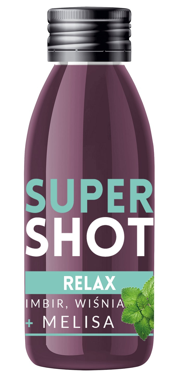 Super shot ginger, cherry + lemon balm 60 ml