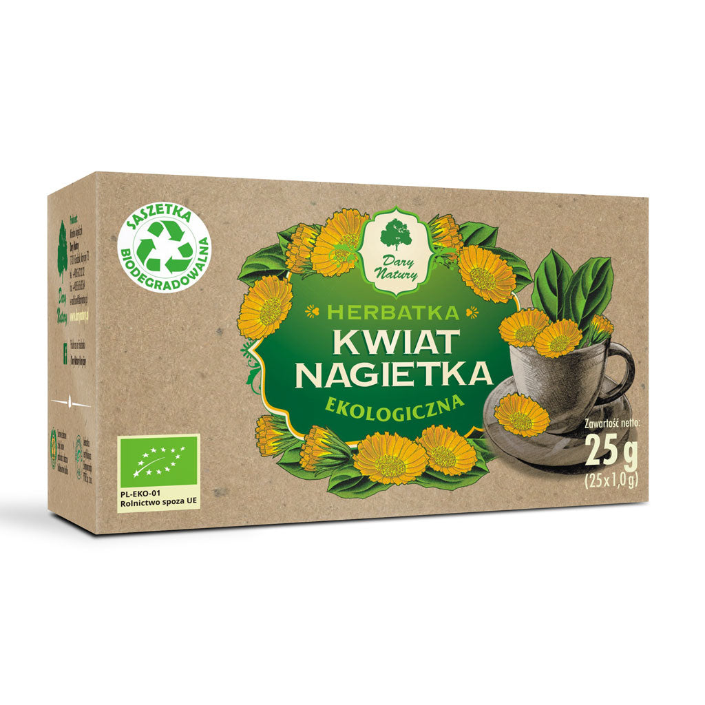 Calendula fleur fix BIO 25 x 1g DARY PŘÍRODY