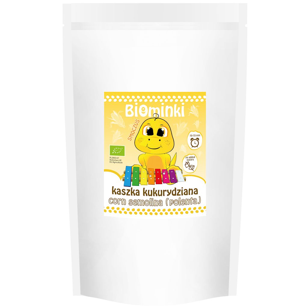 PÂTE DE MAÏS SANS SUCRES AJOUTÉS BIO 500 g - BIOMINKI DDM: 12-2026