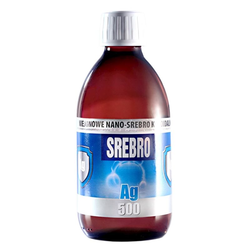 Nano - kolloidaalinen hopea ag500 50ppm 300ml PRO AKTIV