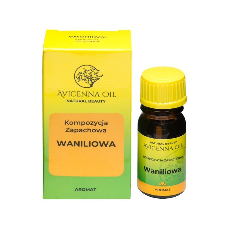 Parfum huile de vanille, composition 7ml AVICENNE