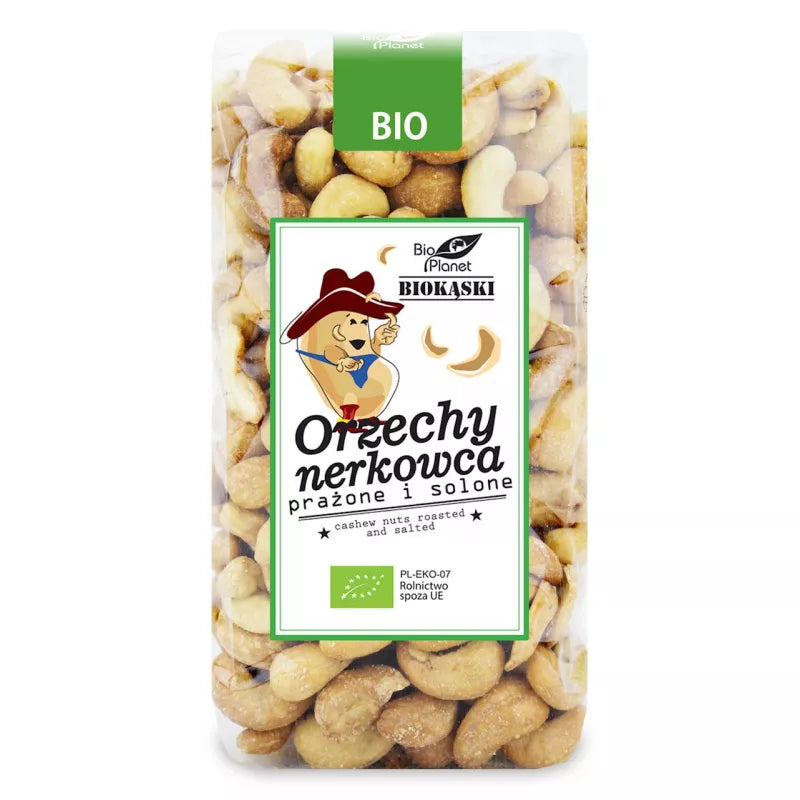 Anacardos tostados y salados ORGÁNICOS 350 g - BIO PLANET