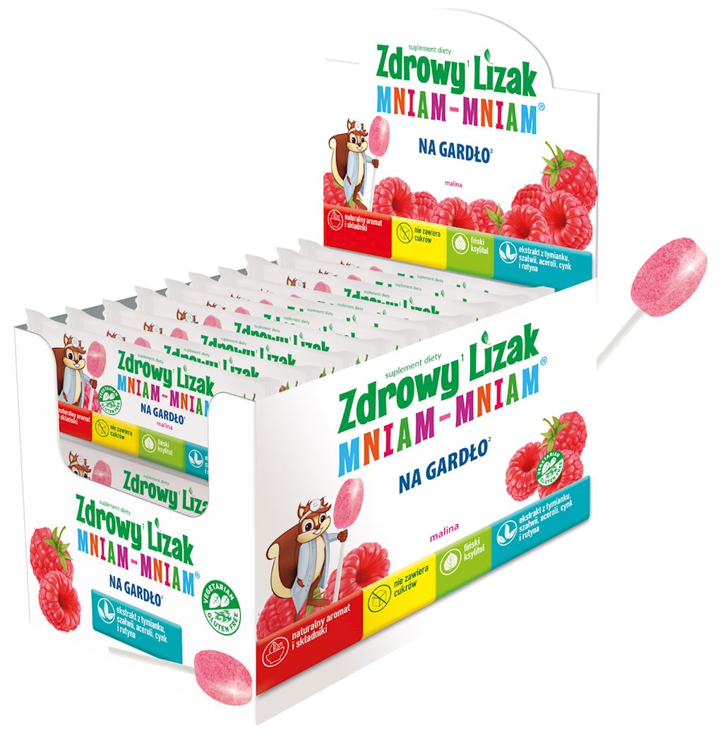 HEALTHY LICK sur la gorge yum - yum display 40 STARPHARMA
