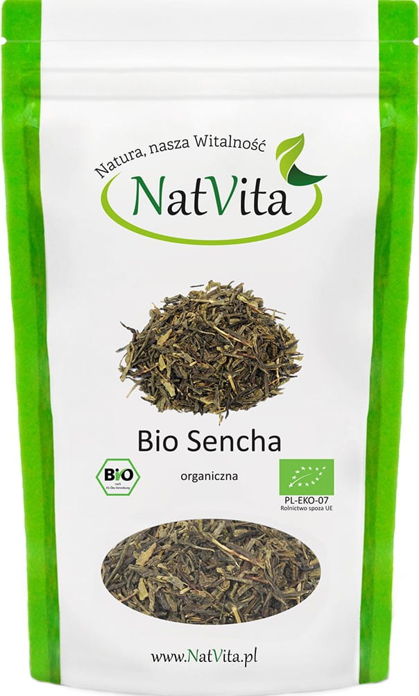 Thé vert Sencha BIO 100 g NatVita DDM: 09-2026
