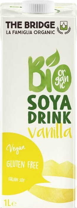 Boisson au soja à la vanille sans gluten 1 l EKO The Bridge DDM: 11-2026
