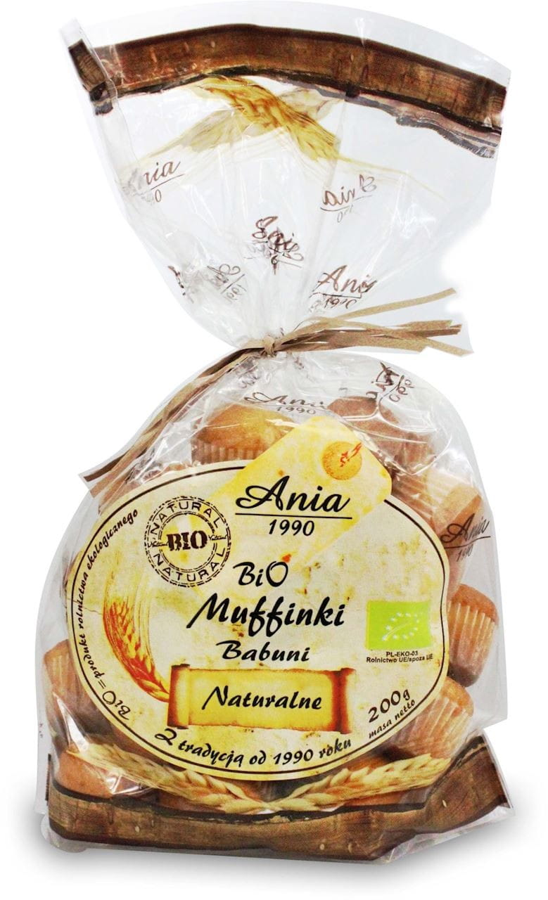 MUFFINS NATURELS BIO DE BABUNI 200 g - BIO ANIA DDM: 09-2026