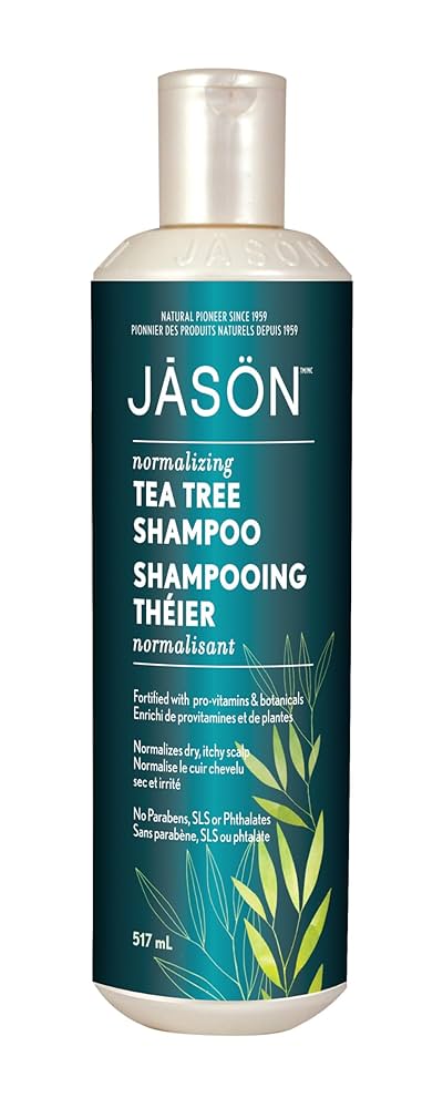 Champú normalizador con árbol de té