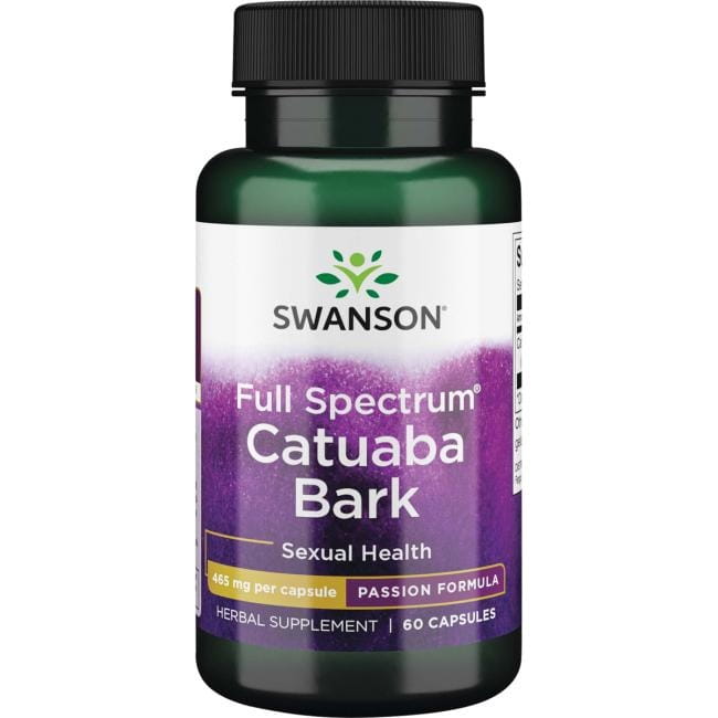 Écorce de catuaba à spectre complet 465 mg, 60 gélules, Swanson DDM: 10-2026