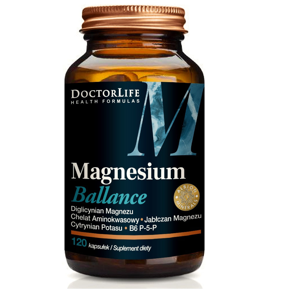 Doctor Life Magnesium Ballance Citrate+Hydroxybutyraat+B6 120 capsules
