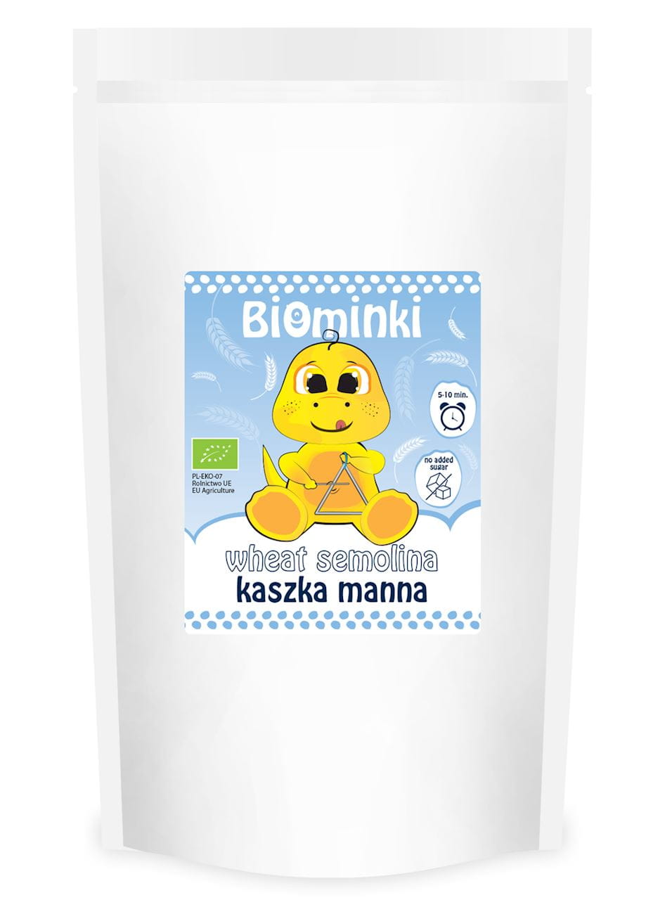 BOUILLIE DE SEMOULE BIO 500 g - BIOMINKI DDM: 10-2026