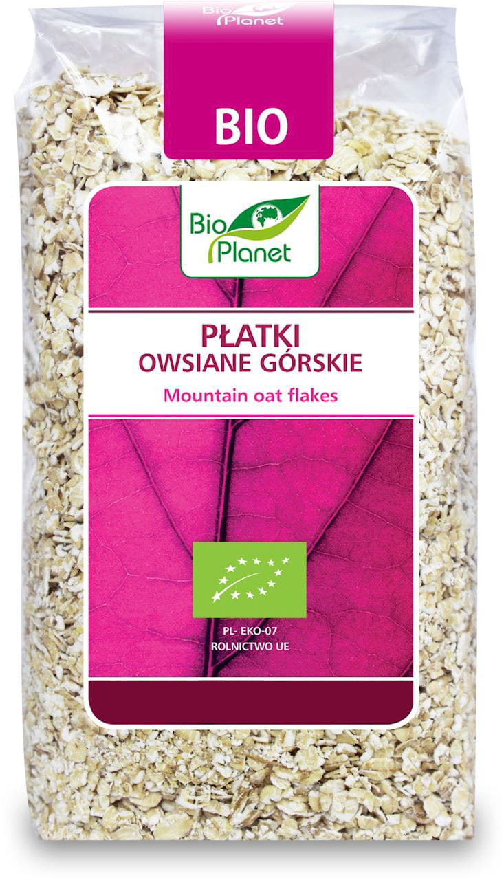 FLOCONS D'AVOINE DE MONTAGNE BIO 600 g - BIO PLANET DDM: 10-2026