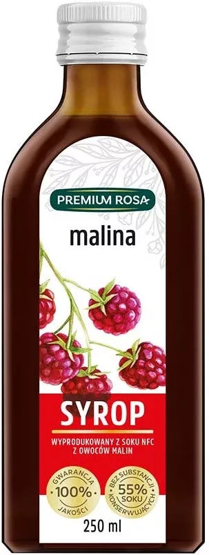 Xarope Framboesa 250 ml PREMIUM ROSA