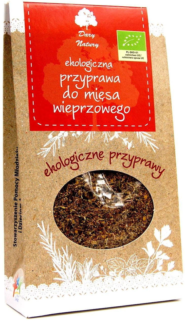 MÉLANGE D'ÉPICES POUR VIANDE DE PORC BIO 40 g - DARY NATURY DDM: 10-2026