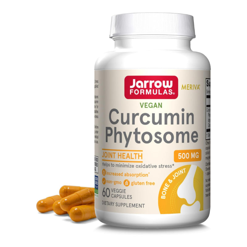 姜黄素植物体Meriva姜黄 60粒胶囊 JARROW FORMULES