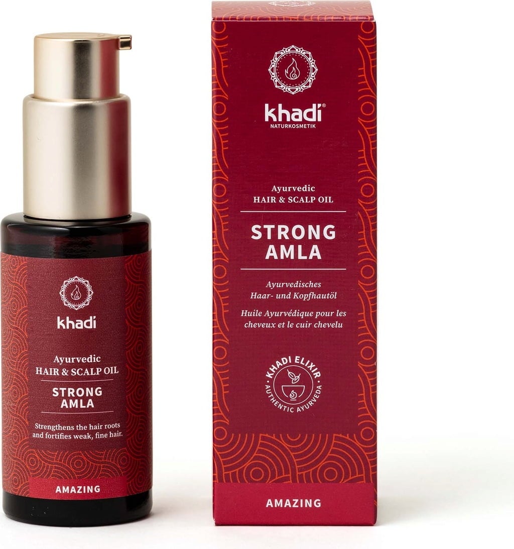 Aceite capilar fortalecedor de amla KHADI