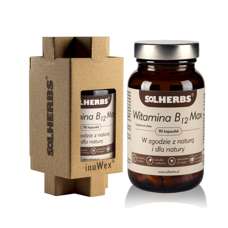 SOLHERBS Vitamin B12 Max 60 Capsules