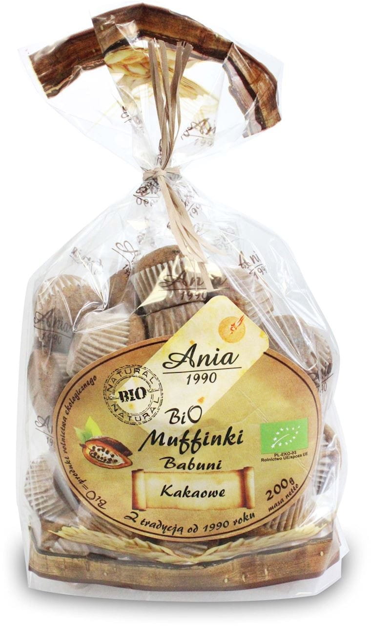 Muffins au cacao de grand-mère BIO 200 g - BIO ANIA