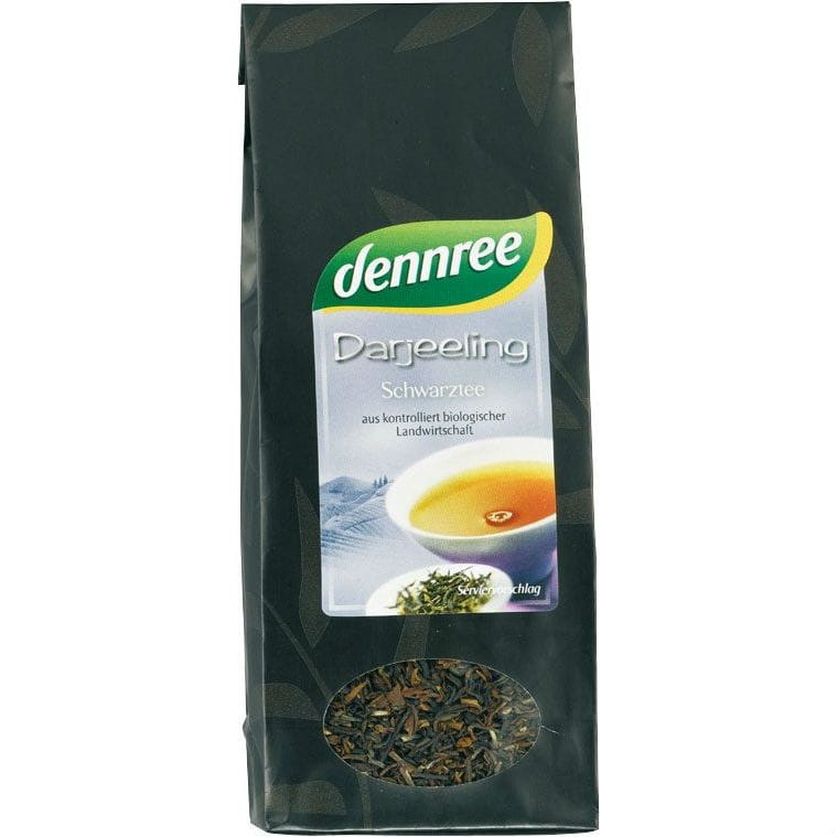 Thé noir en vrac Darjeeling BIO 100 g - DENNREE