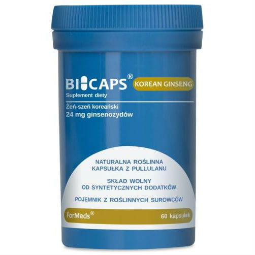 Bicaps ginseng - Ginseng coréen Ginseng coréen 60 gélules FORMEDS