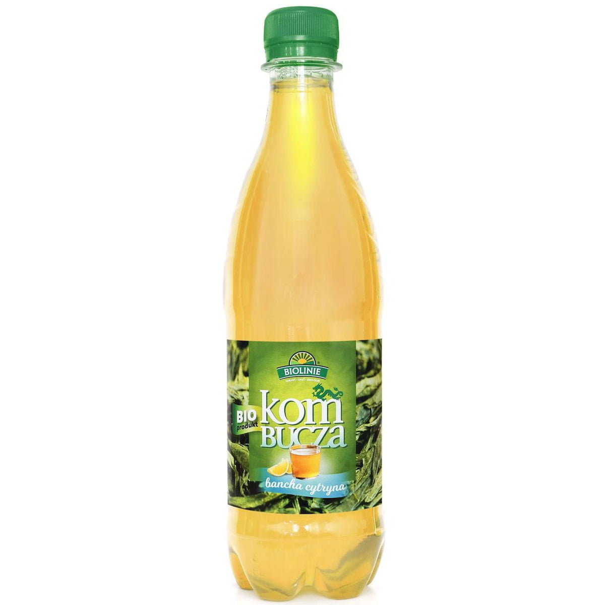 Thé Kombucha au citron BIO 500 ml - LIGNES BIO