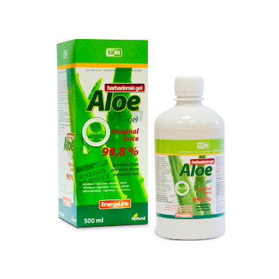 Gel d'aloe vera jus d'aloe vera 500 ml VIRDE