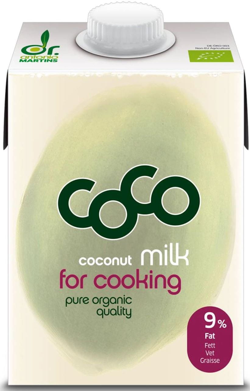 Alternative au lait de coco pour la cuisson BIO 500 ml - COCO (DR MARTINS)