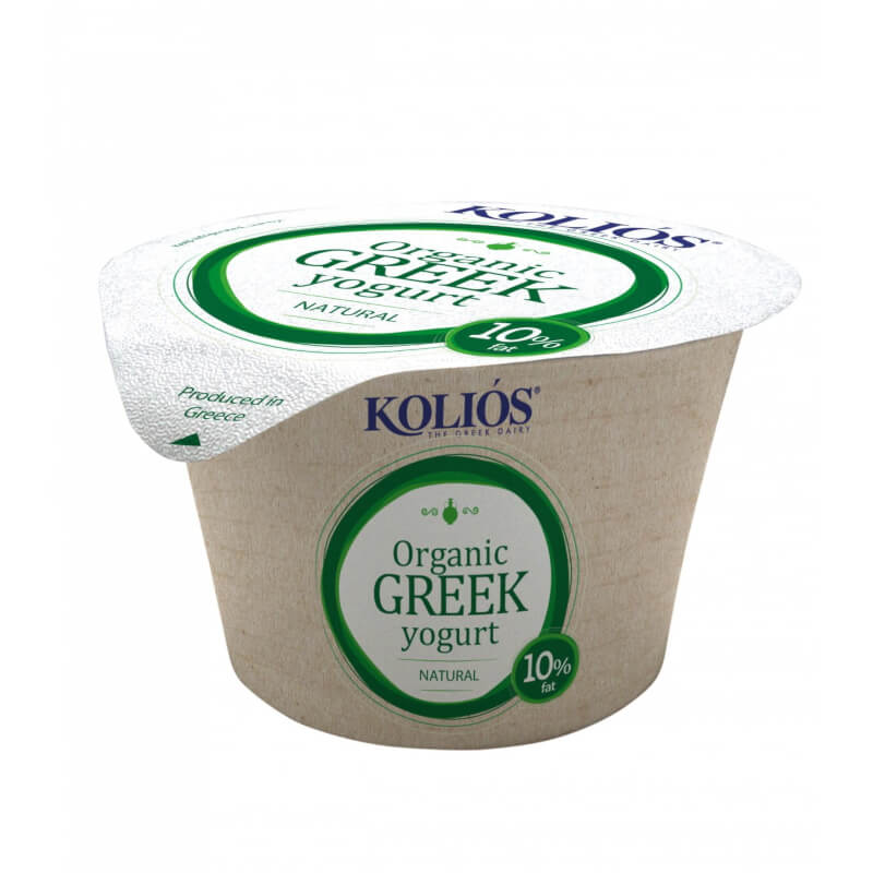 Yaourt grec 10% de matière grasse BIO 150 g KOLIOS