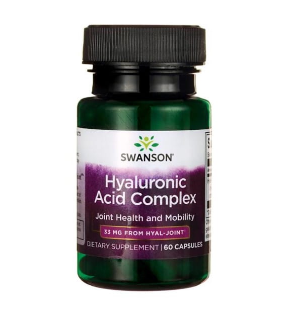 Hyaluronic acid hyal - Complexe d'acide hyaluronique articulaire 60 gélules de SWANSON