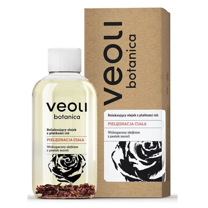 Huile corporelle relaxante aux pétales de rose 150 ml - VEOLI BOTANICA