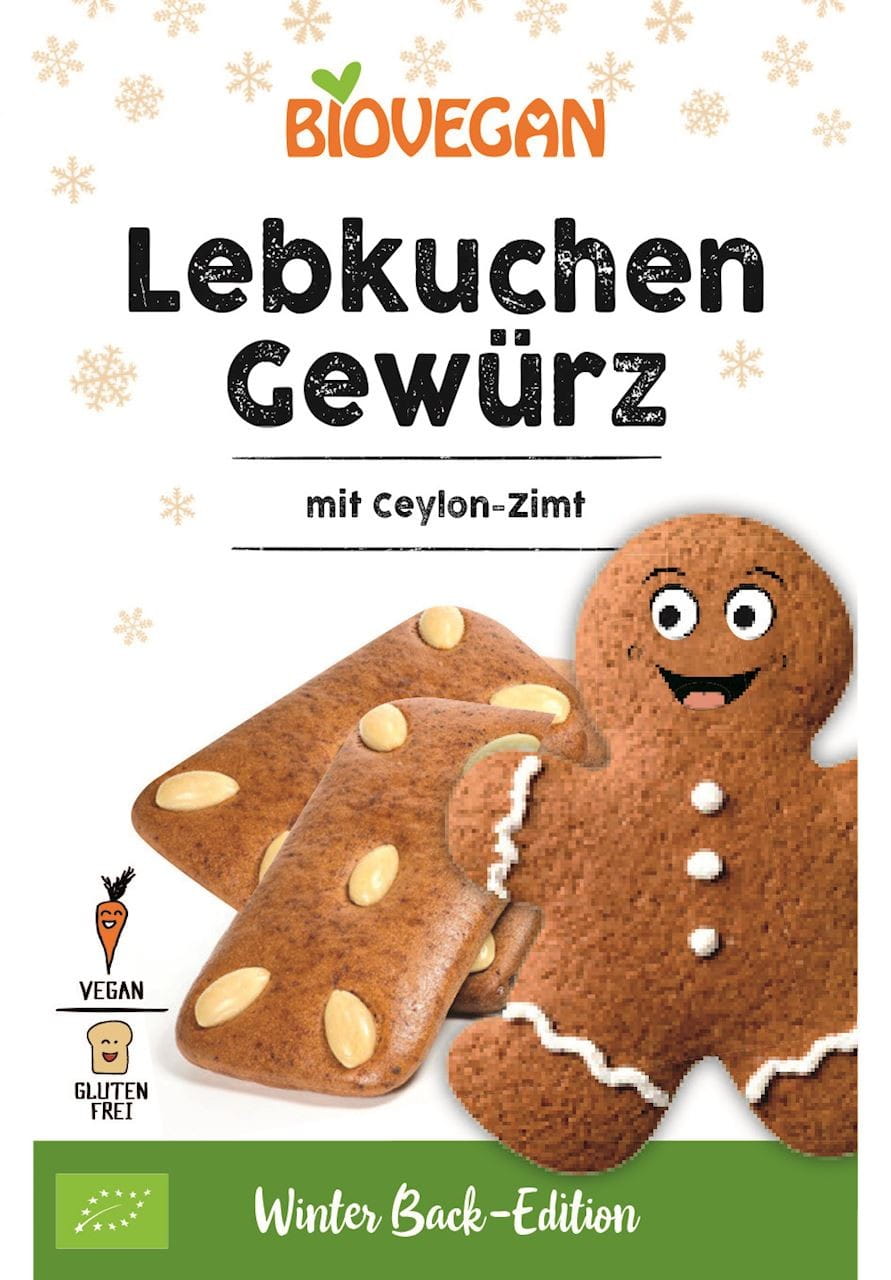 Épice pain d'épices à la cannelle de Ceylan sans gluten BIO 15 g - BIO VEGAN