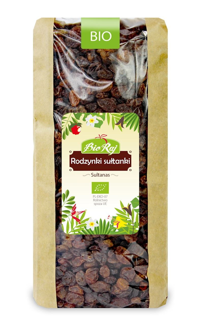 Raisins Sultana BIO 1 kg - BIO PARADISE