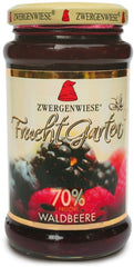 Mousse aux fruits des bois (70% de fruits) sans gluten BIO 225 g - ZWERGENWIESE