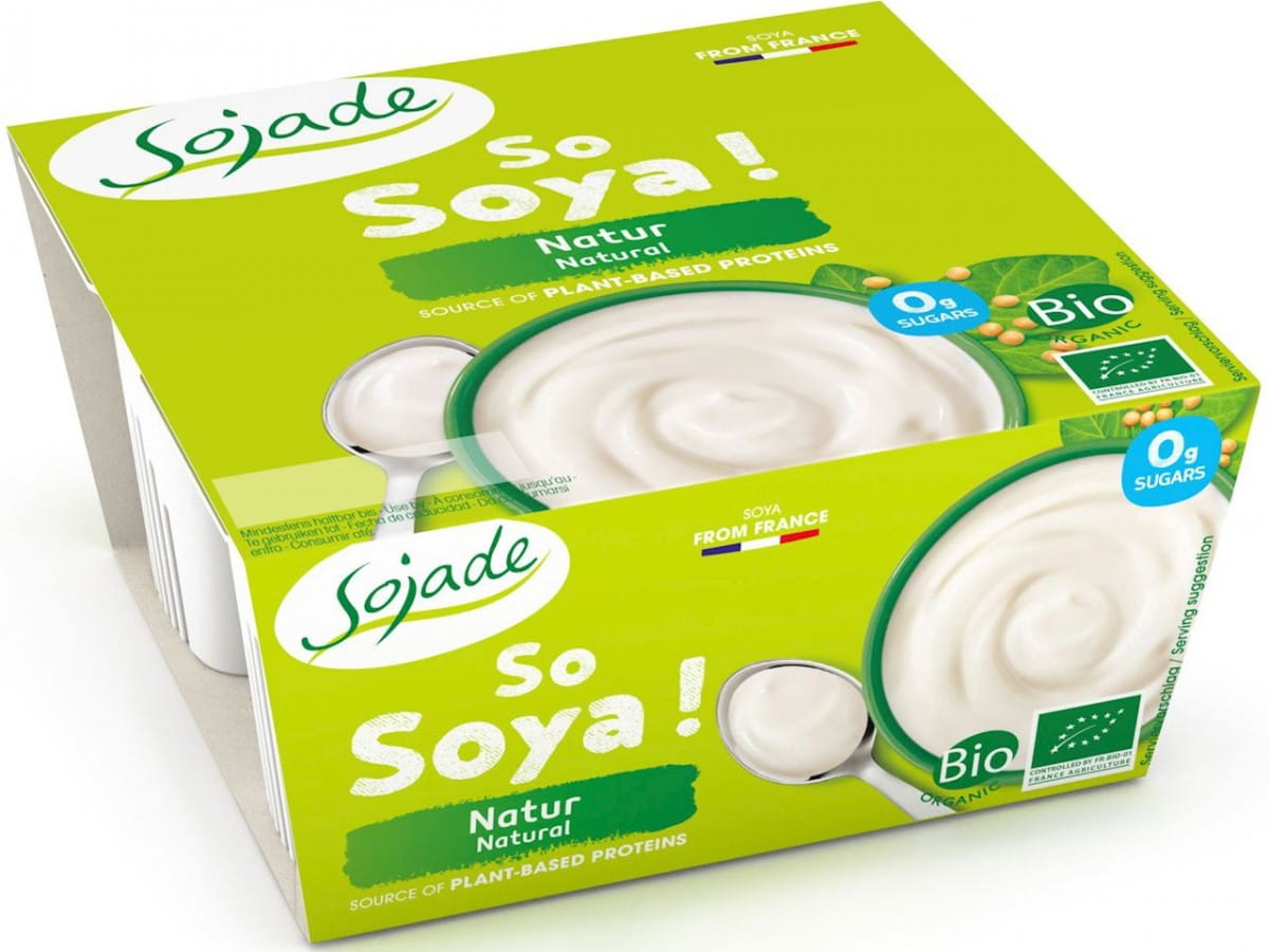 Produit naturel de soja sans gluten BIO (4 x 100 g) - SOJADE