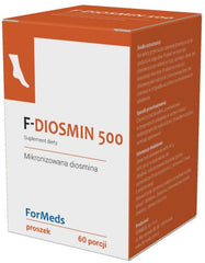 F - diosmine 500 diosmine micronisée 500mg 60 portions 42g FORMEDS