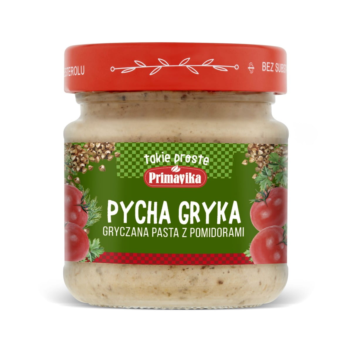 Pâte de sarrasin aux tomates sans gluten 160 g - PRIMAVIKA