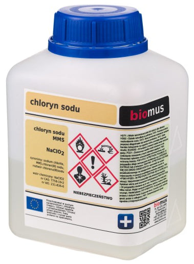 Chlorite de sodium 25 - 28% mms 100ml BIOMUS