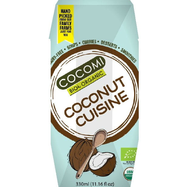 Alternative au lait de coco (17% de matières grasses) BIO 330 ml - COCOMI