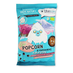 Pop-corn BIO à l'huile. noix de coco. et salez-le. 50g MAÏS BLEU