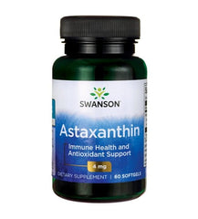 Astaxanthine Astaxanthine Algue Extrait 4mg 60 gélules SWANSON